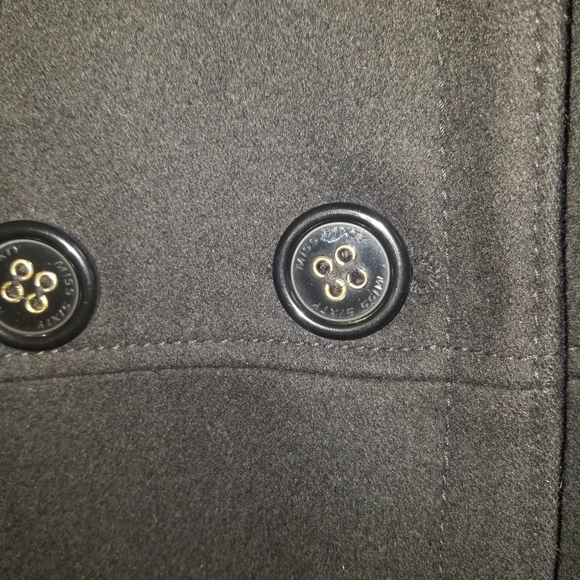 Miss Sixty Women's Black Peacoat - Picture 9 of 10